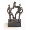 Escultura de bronce 'The Deal'