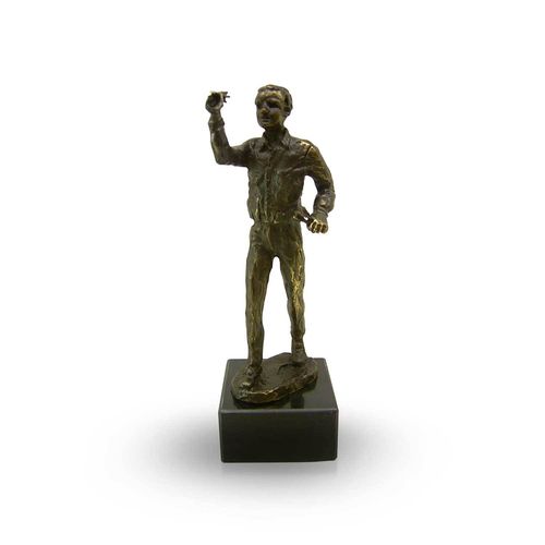 Estatua de bronce "Dardos"