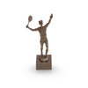 Bronze sculpture 'Tennis Player'