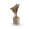 Sculpture en bronze "Déployer les ailes".