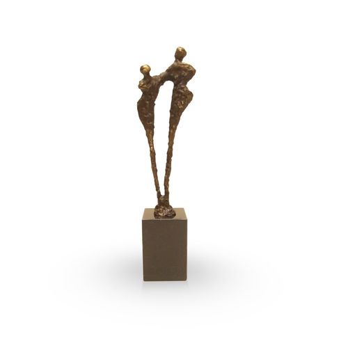 Sculpture en bronze "With You"