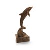 Bronze sculpture 'Dolphin'