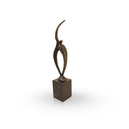 Escultura de bronce 'Hombro para llorar'