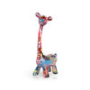 Deco Object 'Staande Giraf' Graffiti van Mia Coppola
