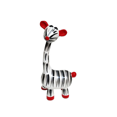 Kunst Object 'Staande Giraf' Safari van Mia Coppola