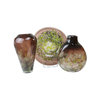 Brown glass vases 'Nature'