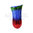 Glassammlung 'Rot blau grün' AR-LO027