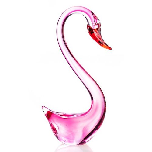Glass Deco 'Beautiful Swan'