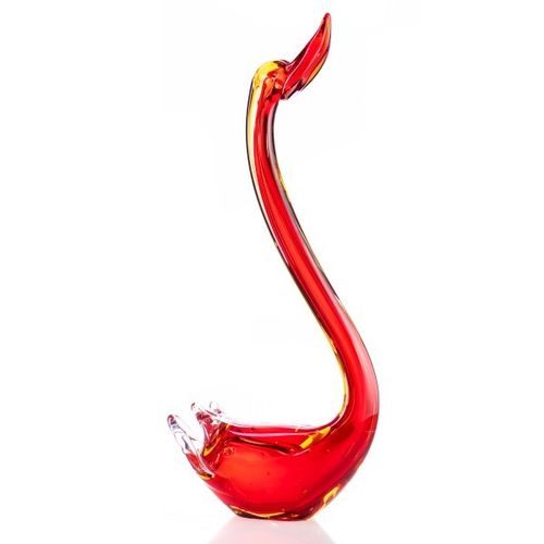 Glass Deco 'High-Esteemed Swan'